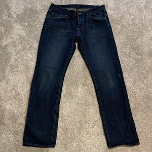Men’s 33x34 Banana Republic Vintage Straight jeans, dark wash